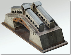 Modell der Rialtobrücke