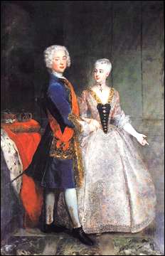 Markgraf von Ansbach mit Braut