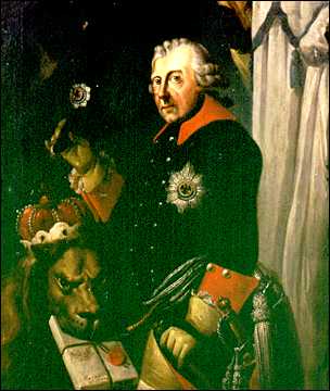 Friedrich II mit Löwe