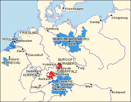Vergrößerung der Karte zu 1347