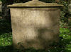 Jüdischer Friedhof Binswangen, Grabstein des Max Miller (1860-1936) (Foto: Arbeitskreis N�rdlinger Ries / Zentrum für allgemeine wissenschaftliche Weiterbildung der Universität Ulm)