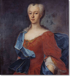 Maria Theresia Josepha von Rechberg-Hohenrechberg (1714-1777), Ehefrau von Johann Carl Joseph von Preysing (1686-1770)
