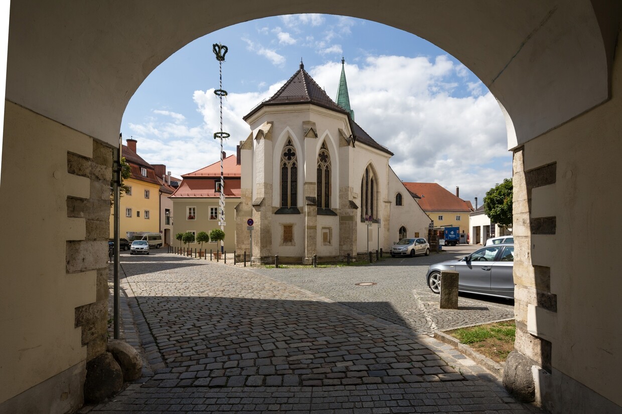 Die St. Katharinen-Spitalkirche von außen © Stadt Regensburg | Foto: Stefan Effenhauser
