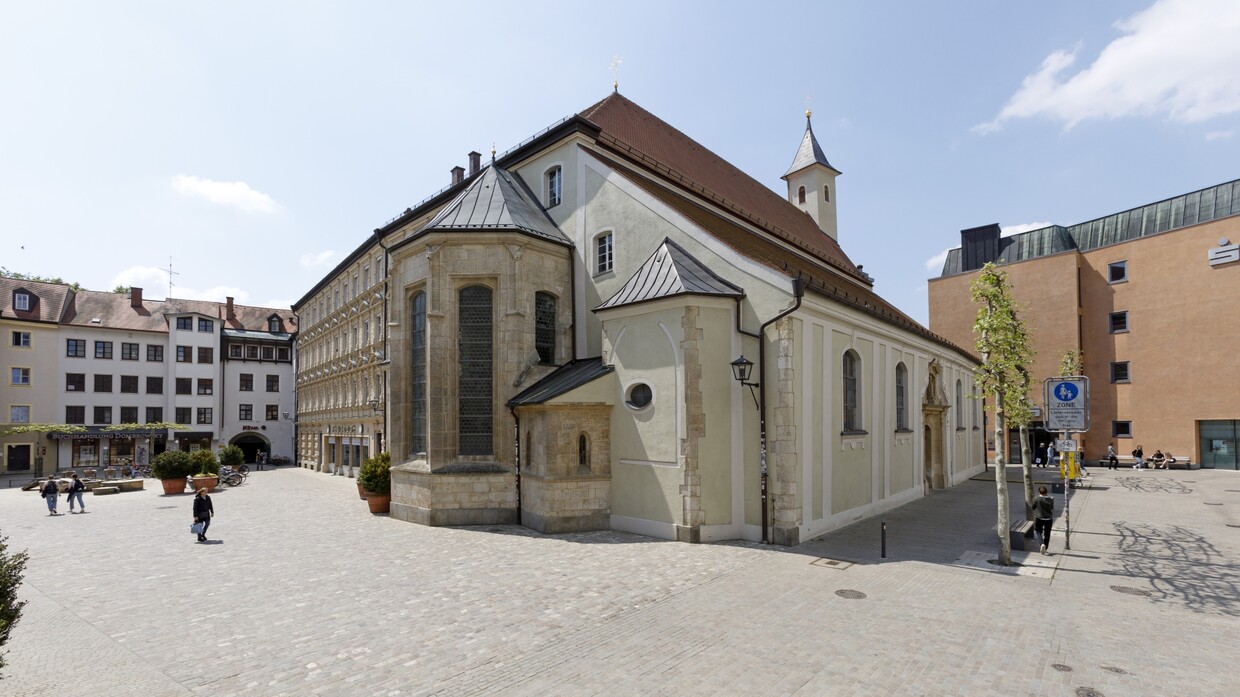 St. Kassian von außen © Stadt Regensburg | Foto: Stefan Effenhauser