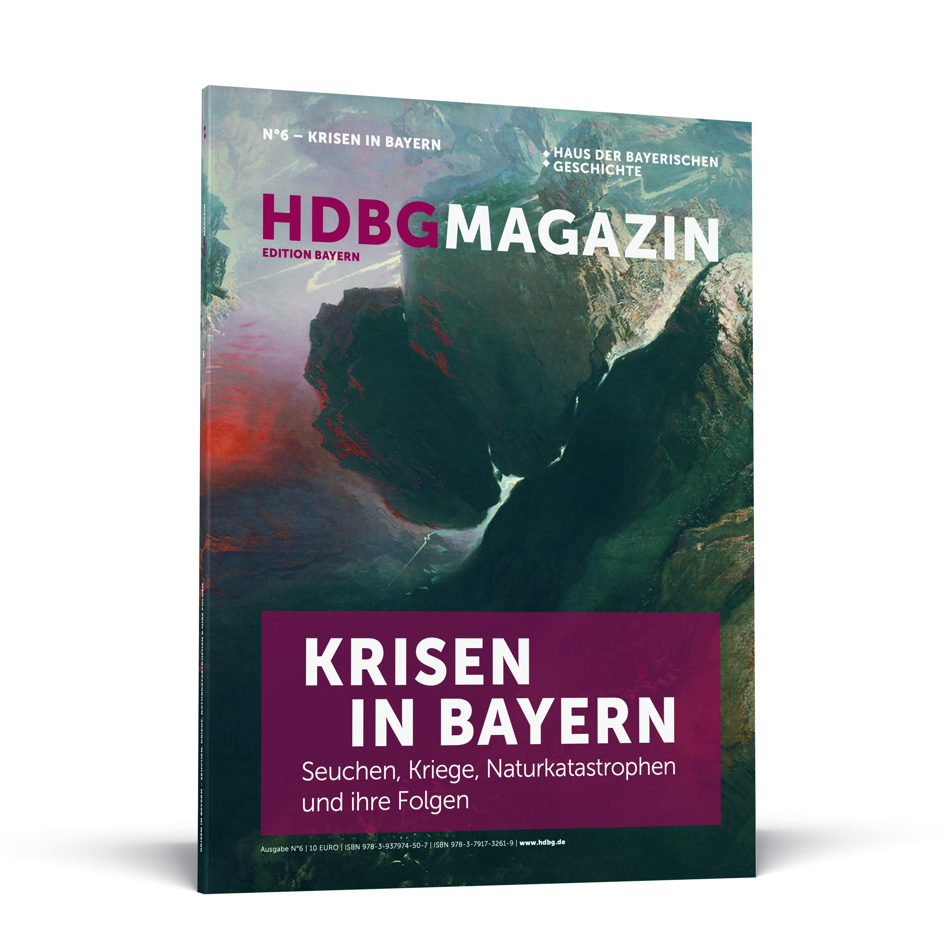 „Krisen in Bayern“ – Das HdBG Magazin Nummer 6 © Haus der Bayerischen Geschichte | Design: FRIENDS – Menschen Marken Medien