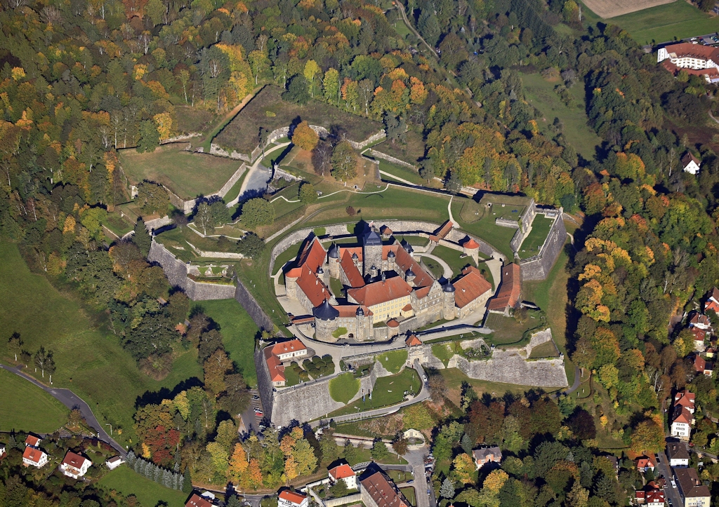 Die Festung Rosenberg in Kronach Foto: Klaus Leidorf.