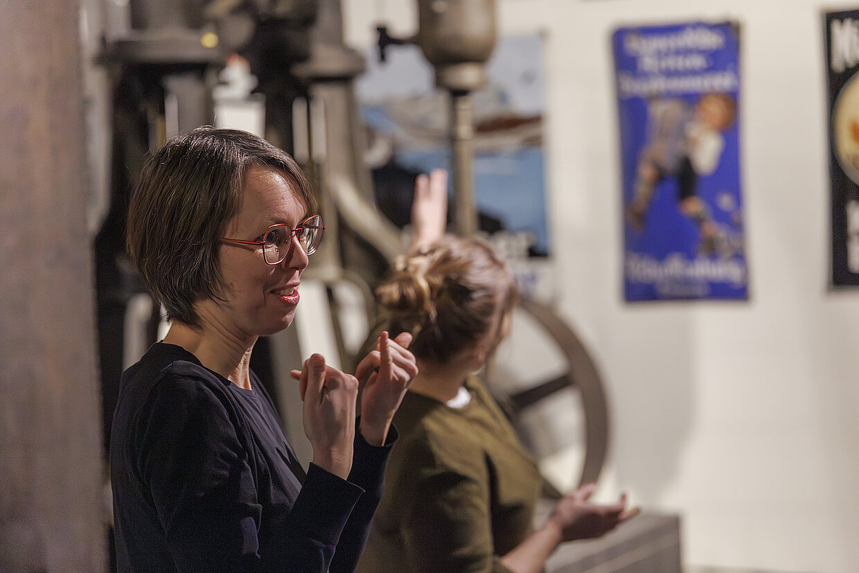 Museumsführungen in deutscher Gebärdensprache. © Haus der Bayerischen Geschichte | Foto: www.altrofoto.de