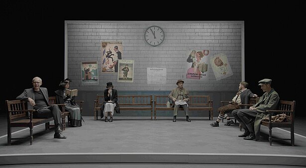 Blick in den Wartesaal © jangled nerves