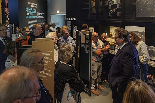 Eröffnung Bayern-Ausstellung „Brennpunkt Bayern. Hitler und der Kampf um die Demokratie“ 
