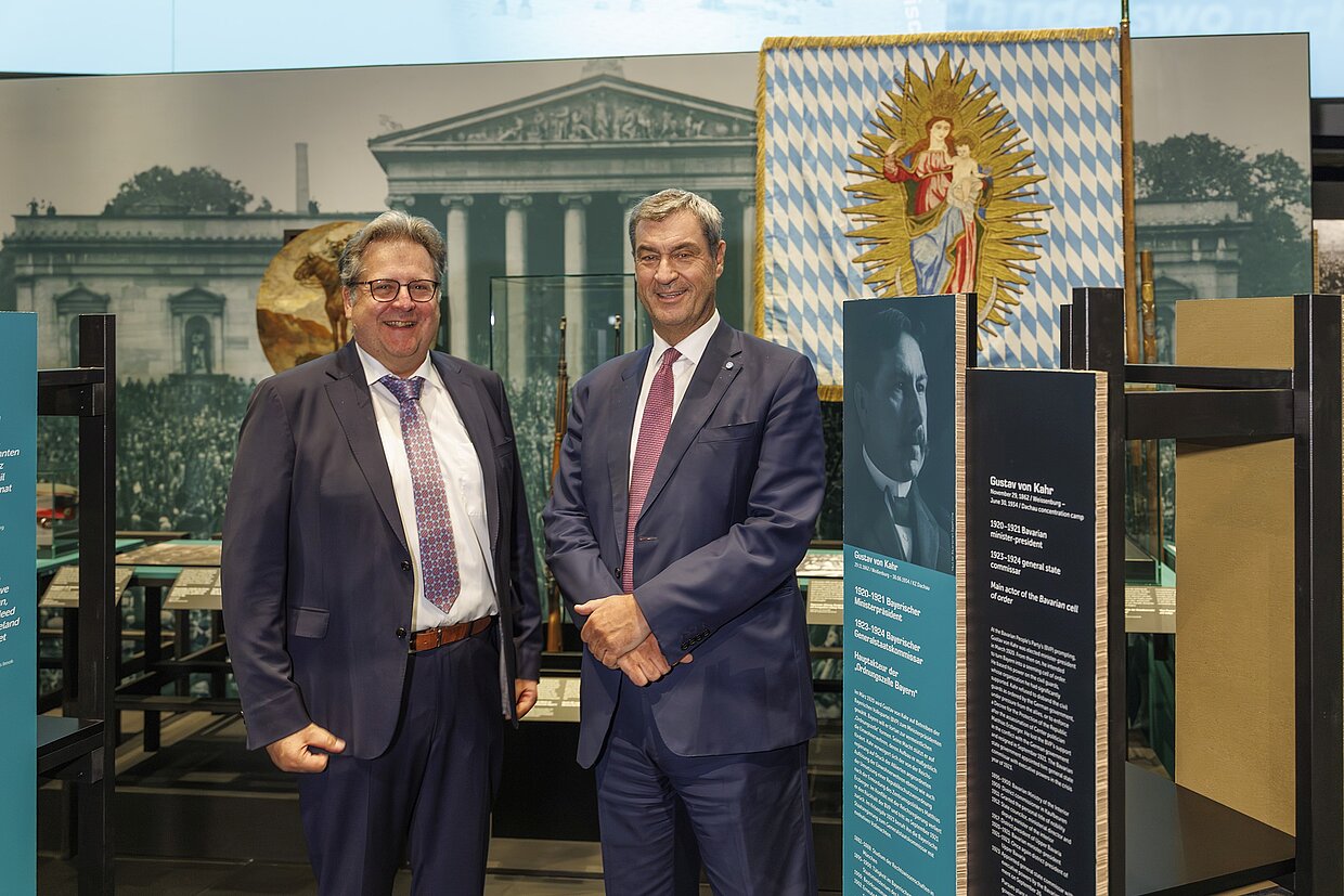 Eröffnung Bayern-Ausstellung „Brennpunkt Bayern. Hitler und der Kampf um die Demokratie“ 