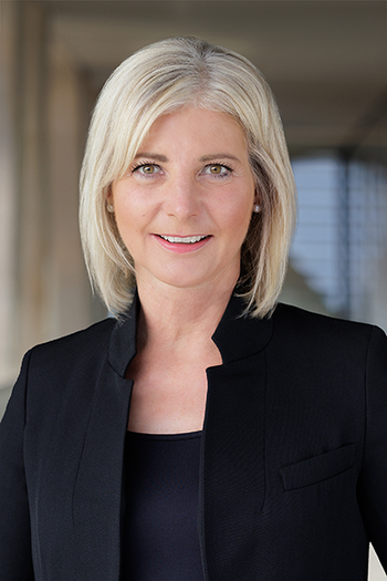 Ulrike Scharf ist seit Februar 2022 Staatsministerin im Staatsministerium für Familie, Arbeit und Soziales.