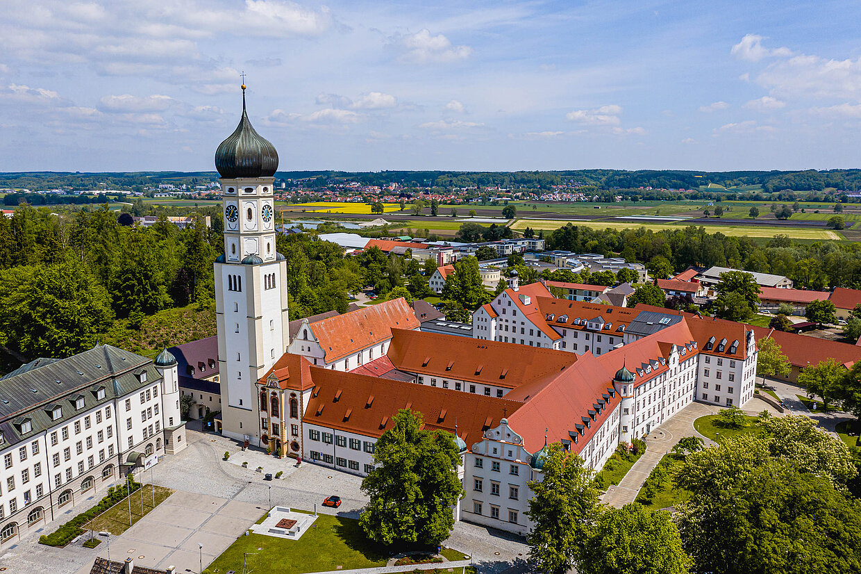Luftaufnahme von Ursberg