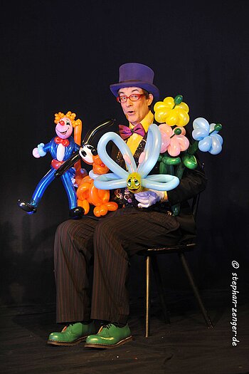 Stephan Zenger Clowntheater Spectaculum © stephan-zenger.de