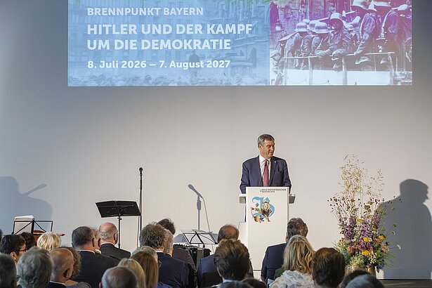 Eröffnung Bayern-Ausstellung „Brennpunkt Bayern. Hitler und der Kampf um die Demokratie“ 