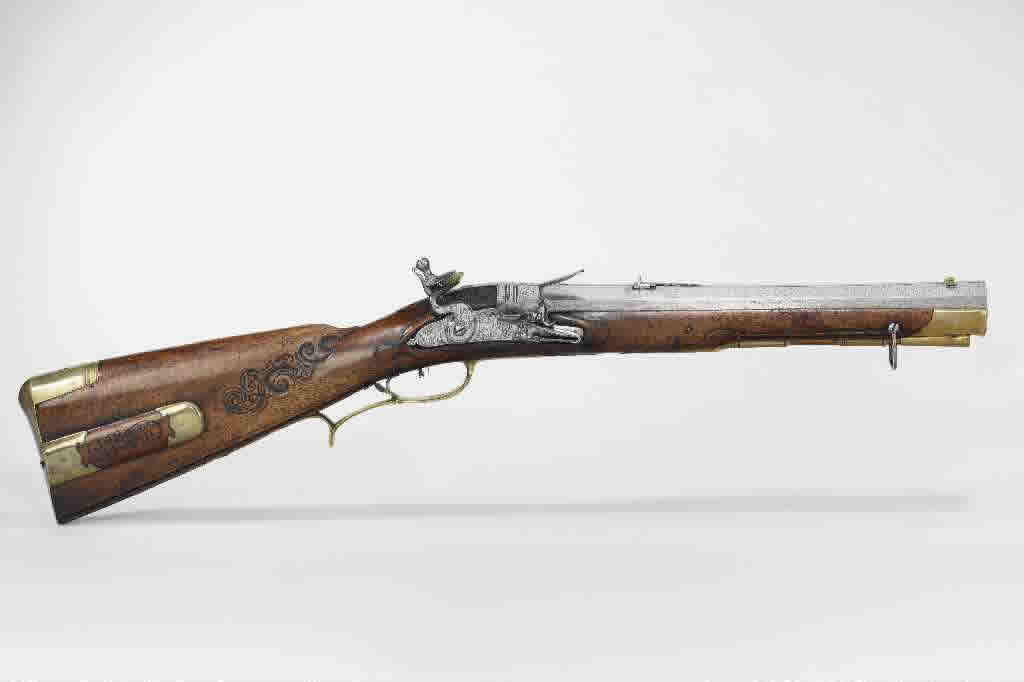 Jagdstutzen von Matthias Klostermayer, Mitte 18. Jahrhundert