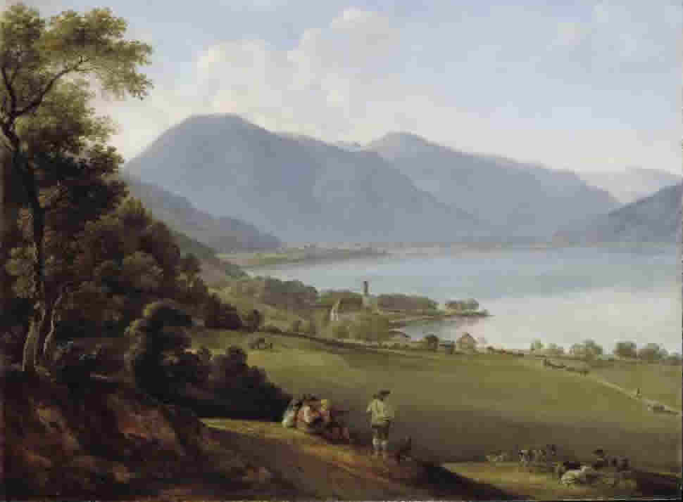 Johann Georg von Dillis, Der Tegernsee, 1825