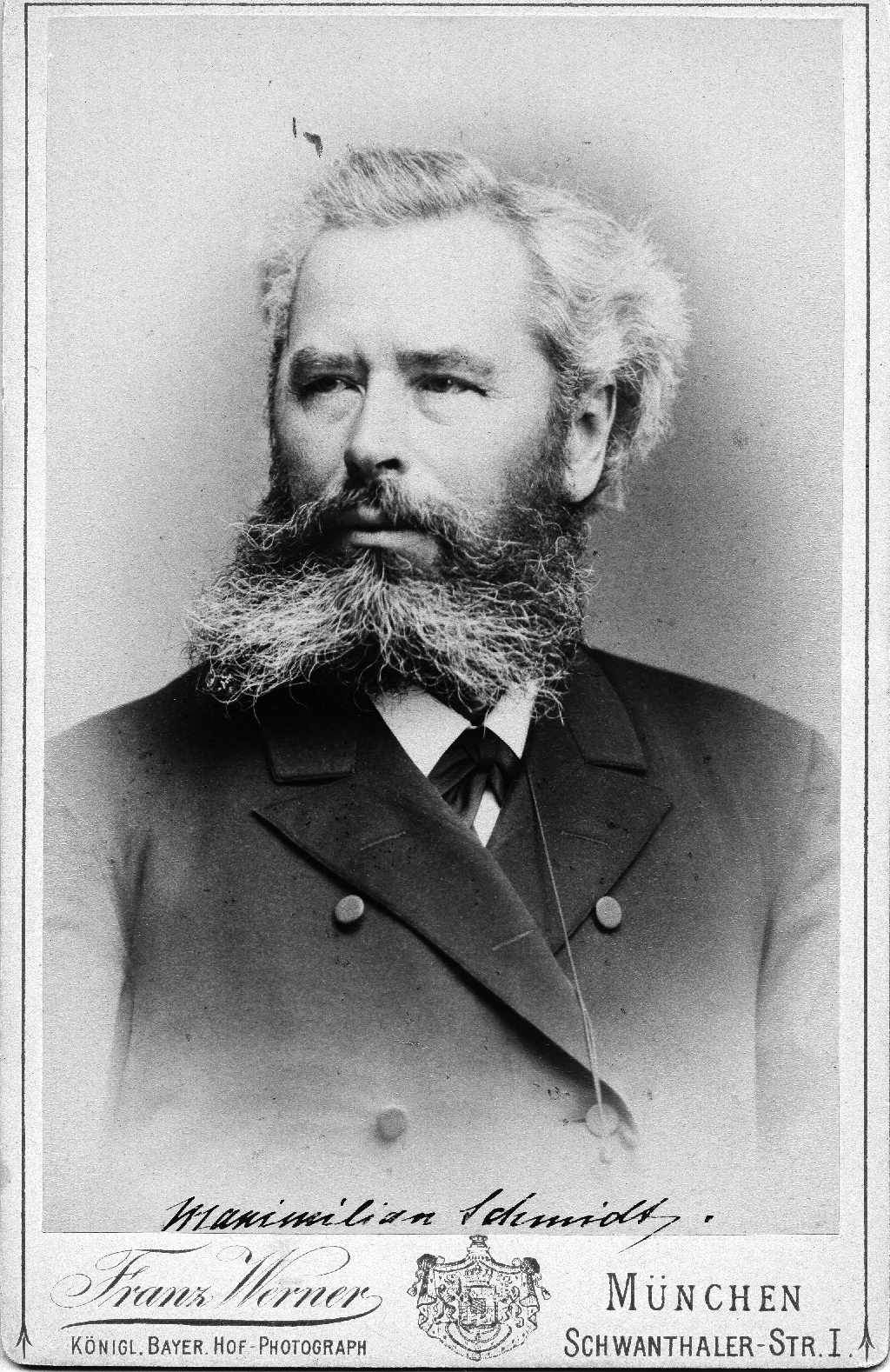 Portrait von Maximilian Schmidt genannt Waldschmidt