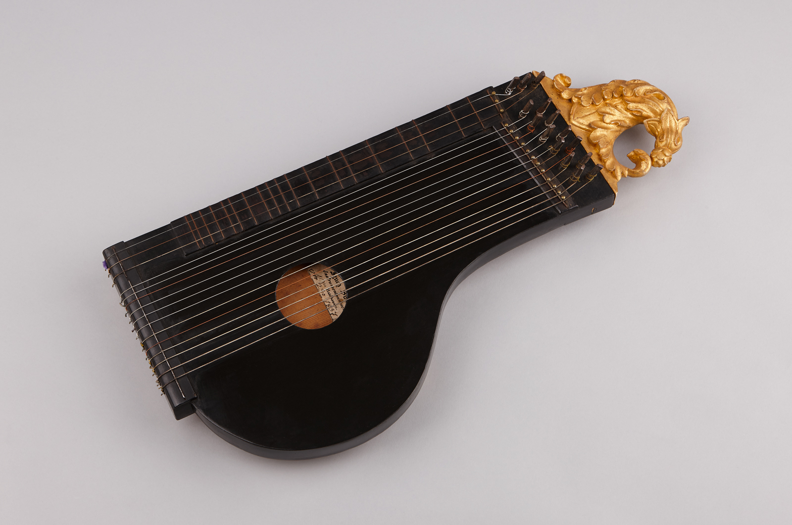 Zither von Herzog Max in Bayern, 1837