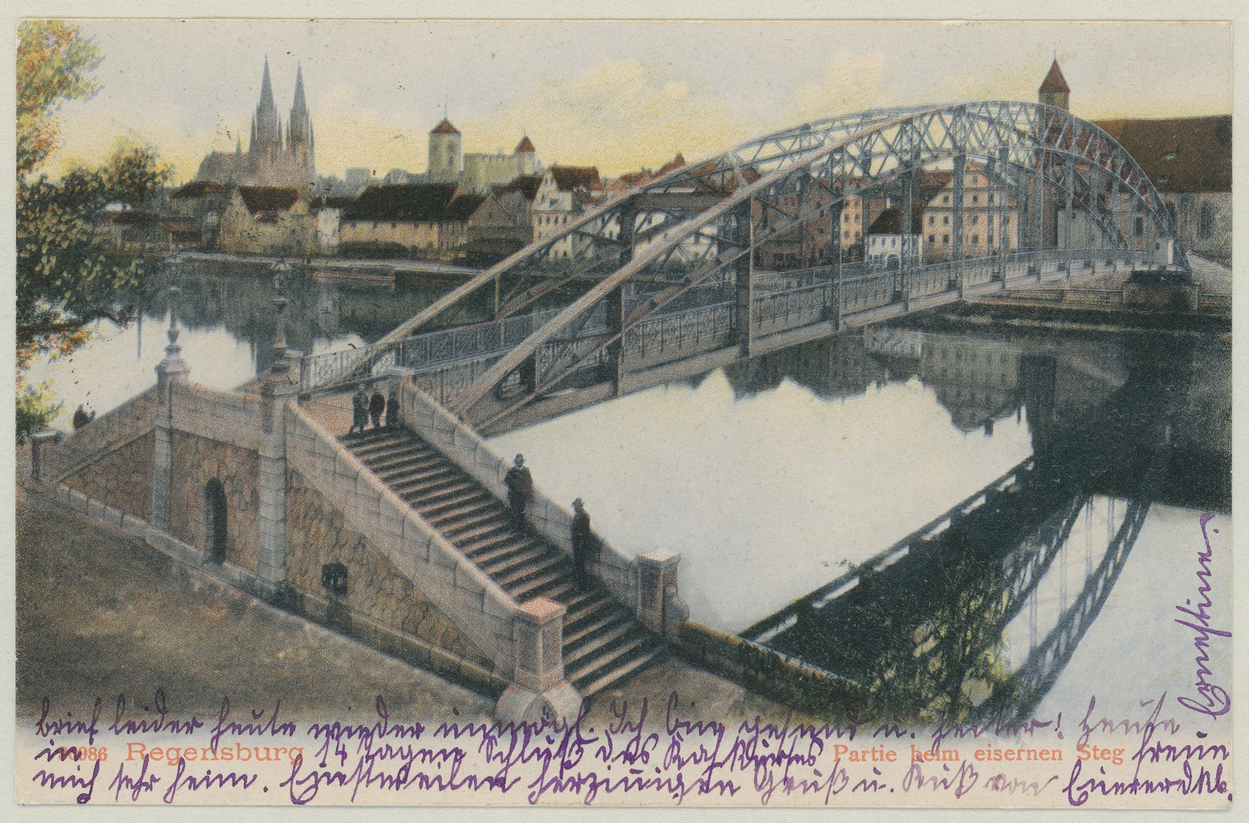 Partie beim Eisernen Steg, 1904