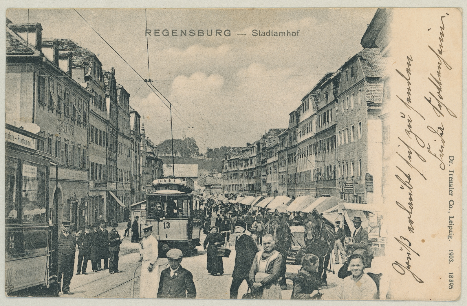 Regensburg – Stadtamhof, 1907
