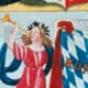 巴州很多协会和组织都喜欢以手执和平号角的"巴伐利亚女神"为象征。它表示和平是巴伐利亚兴旺发达的先决条件。