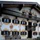 Lüftlmalerei an einer Hausfassade in Oberbayern.