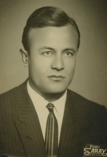 Ethem Koçer in einer Porträtaufnahme von 1958 in Ankara (Foto: privat).