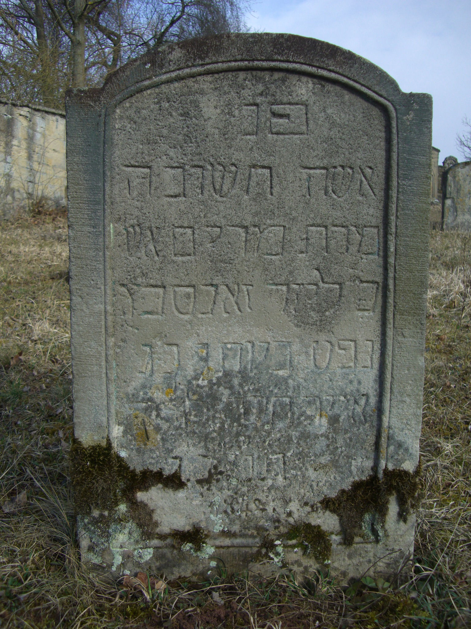 Jüdischer Friedhof Sulzdorf a. d. Lederhecke, März 2010 (Foto: Kreisheimatpfleger Reinhold Albert, Sulzdorf)