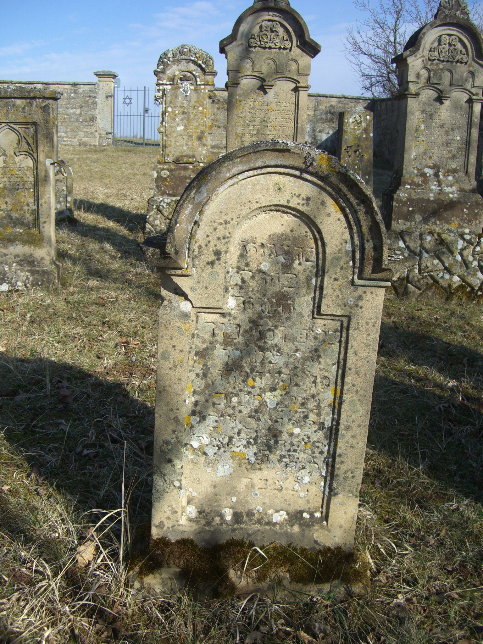 Jüdischer Friedhof Sulzdorf a. d. Lederhecke, März 2010 (Foto: Kreisheimatpfleger Reinhold Albert, Sulzdorf)