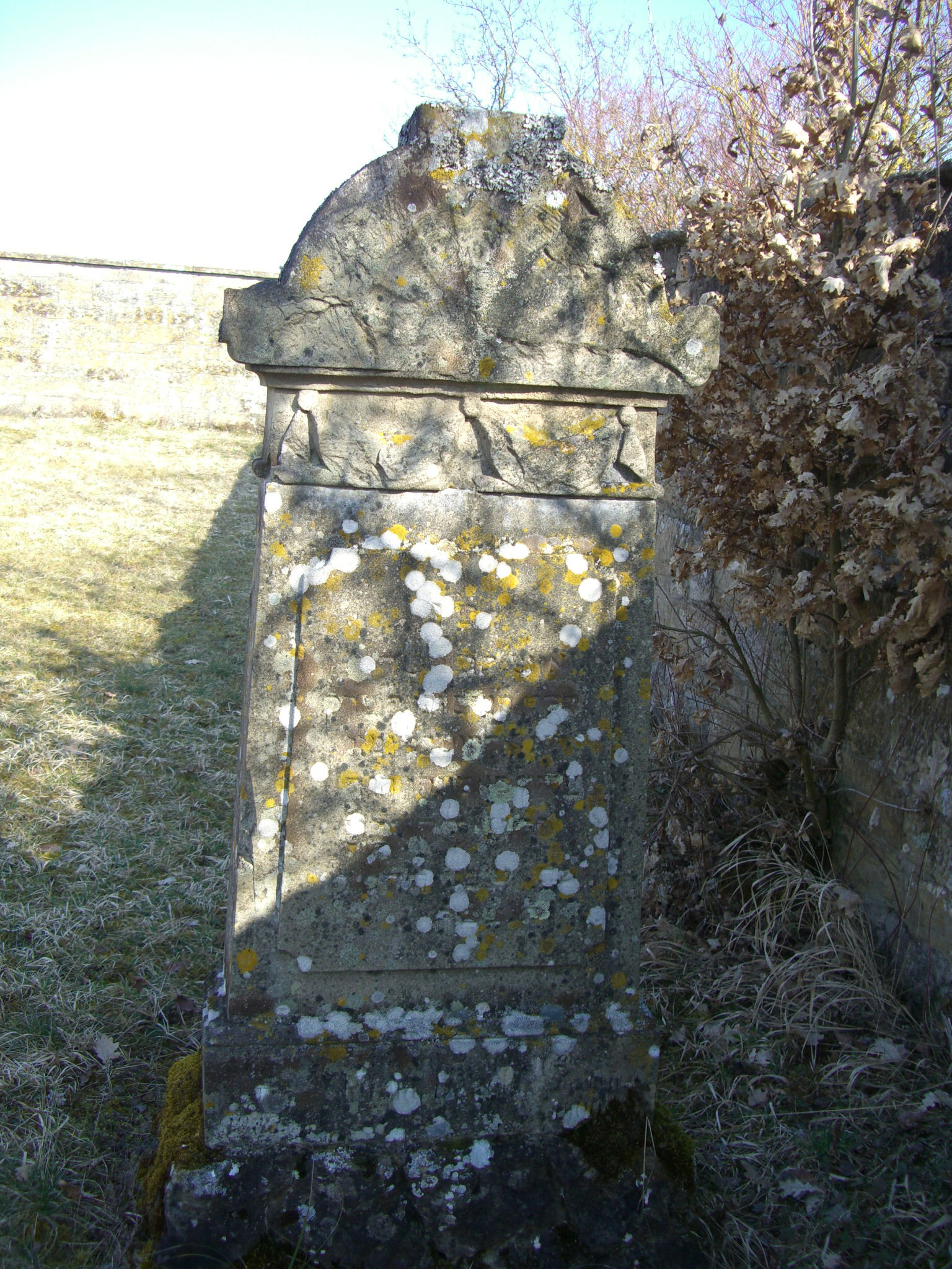 Jüdischer Friedhof Sulzdorf a. d. Lederhecke, März 2010 (Foto: Kreisheimatpfleger Reinhold Albert, Sulzdorf)