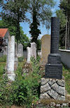 Grabs�ulen auf dem N�rdlinger jüdischen Friedhof (Foto: Arbeitskreis N�rdlinger Ries / Zentrum für allgemeine wissenschaftliche Weiterbildung der Universität Ulm)