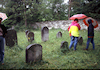 Jüdischer Friedhof Pretzfeld	. Foto: Christoph Daxelm�ller, 1990