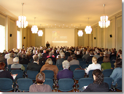 Blick in den Vortragssaal (Foto: Haus der Bayerischen Geschichte)