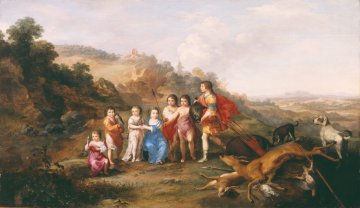 Die sieben Kinder des Königs und der Königin von Böhmen